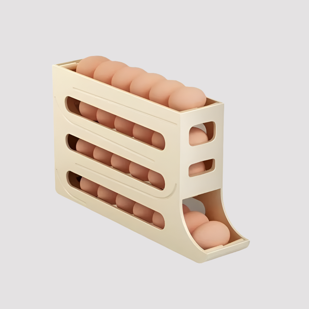 High Capacity Egg Organizer Container