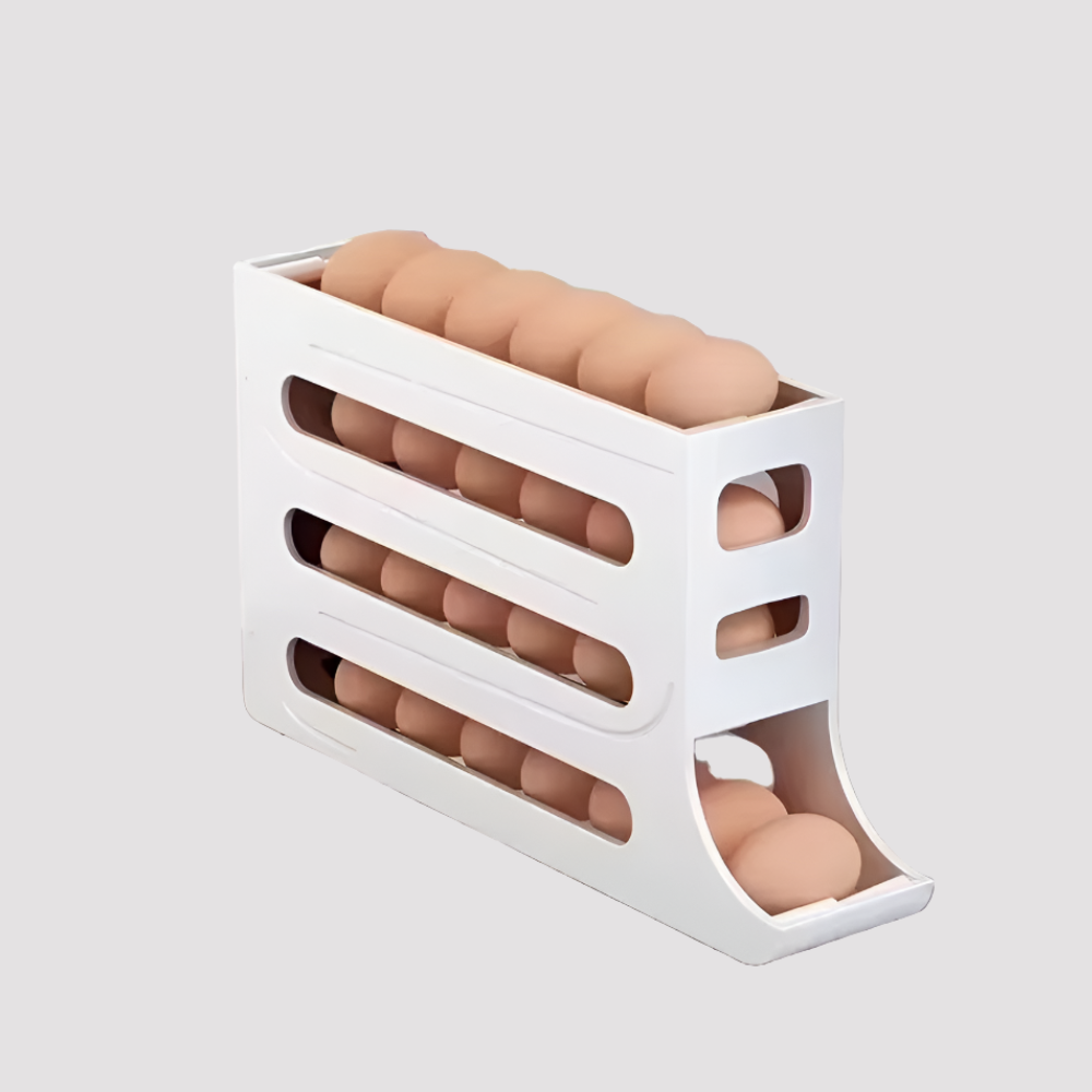 High Capacity Egg Organizer Container
