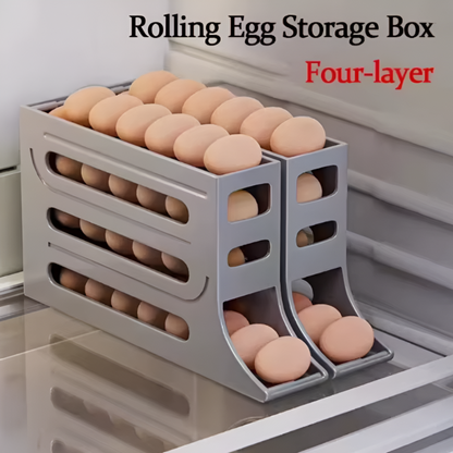 High Capacity Egg Organizer Container